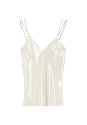 Max Mara V-neck top - Neutrals