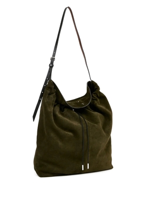 Maison Margiela suede drawstring shoulder bag - Green