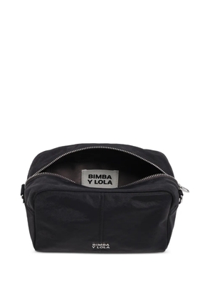 Bimba y Lola zip charm cross body bag - Black