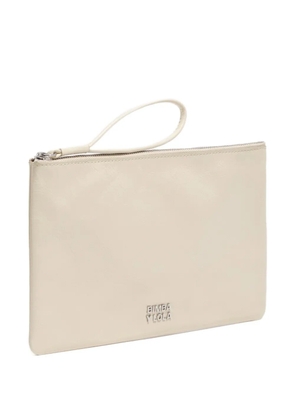 Bimba y Lola zipped leather wallet - Neutrals