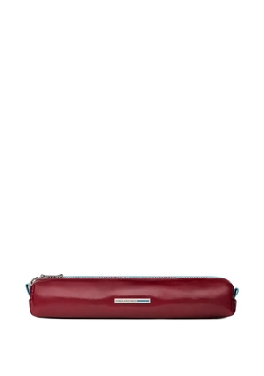 PIQUADRO leather pencil case - Red