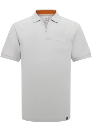 Boggi Milano piqué polo shirt - Grey
