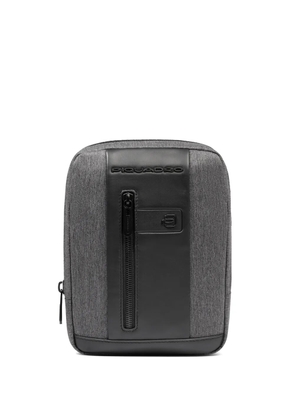 PIQUADRO zip textile laptop bag - Grey