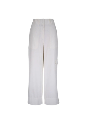 Akris Punto patch-pocket cropped trousers - White