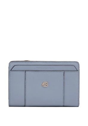 PIQUADRO zip closure wallet - Blue