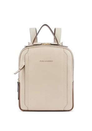 PIQUADRO top handle backpack - Neutrals