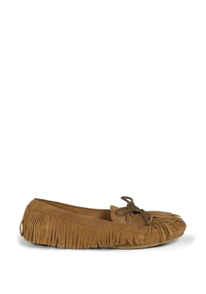 Vic Matie fringed loafers - Brown