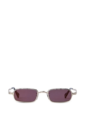 Kuboraum Mask Z18 rectangular-frame sunglasses - Gold
