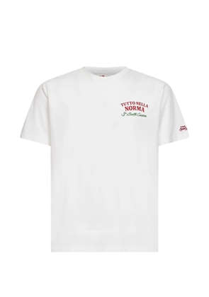 MC2 Saint Barth embroidered short-sleeve T-shirt - White