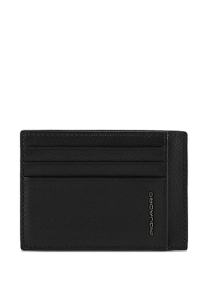 PIQUADRO leather card holder - Black