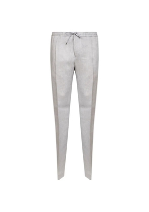 PT Torino drawstring tailored trousers - Grey