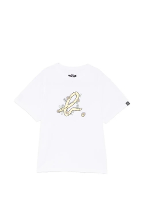 SPORT b. by agnès b. FLOWER b. LOGO T-shirt - White