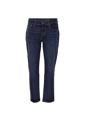 7 For All Mankind tapered five-pocket jeans - Blue