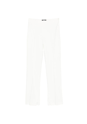 Just Cavalli split-hem trousers - White