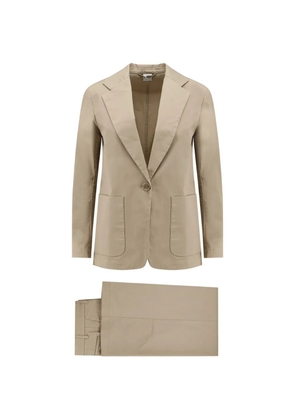 ASPESI buttoned pocketed suit - Neutrals