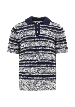 AMARÁNTO striped polo shirt - Blue