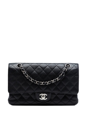 CHANEL Pre-Owned 2009-2010 Medium Classic Caviar Double Flap shoulder bag - Black