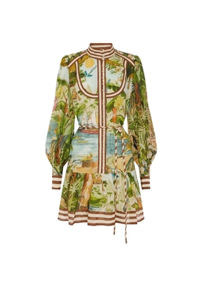 ALEMAIS Toucan Tango mini dress - Green