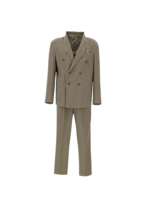 BOB double-breasted suit - Green