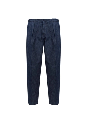 Briglia 1949 Portobello pleated jeans - Blue
