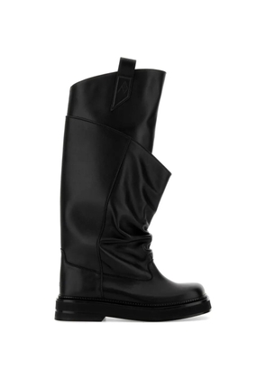 The Attico Robin Passeggiata knee-high boots - Black