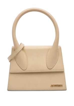 Jacquemus Pre-Owned 2019-2025 Smooth Calfskin Le Grand Chiquito satchel - Neutrals