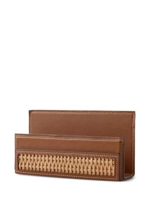 Ralph Lauren Home woven letter rack - Brown