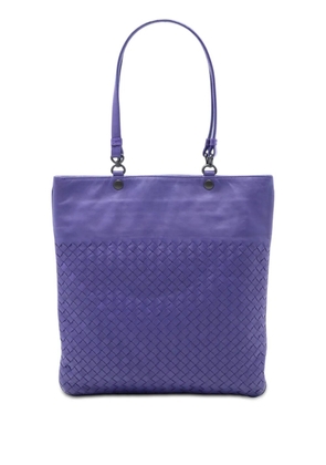 Bottega Veneta Pre-Owned 2009 Nappa Intrecciato Flat tote bag - Purple