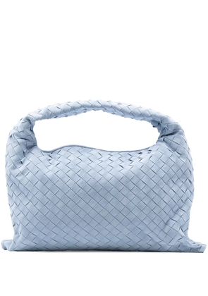 Bottega Veneta Pre-Owned 2012-2025 Small Suede Intrecciato Hop hobo bag - Blue