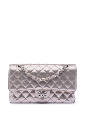 CHANEL Pre-Owned 2015-2016 Medium Classic Calfskin Pixel Effect Double Flap shoulder bag - Pink