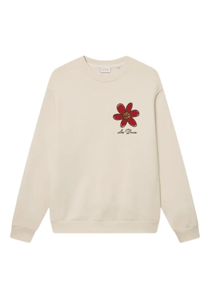 Les Deux Flower Basket sweatshirt - White