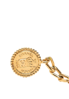 CHANEL Pre-Owned 1980-2010 Gold Plated Medallion Rue Cambon Chain belt