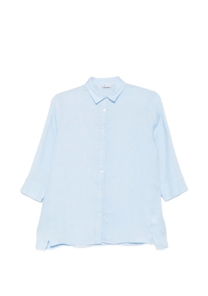 Why Ci three-quarter sleeve shirt - Blue