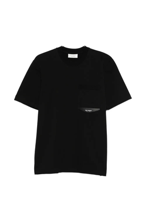 YES LONDON round-neck pocket T-shirt - Black