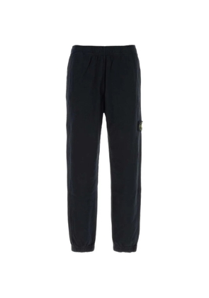 Stone Island logo-patch track pants - Black