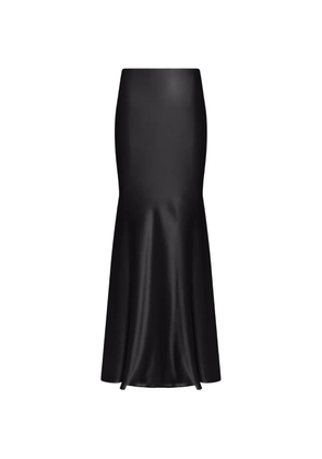 ALEXIA & ANTONIA bias-cut maxi skirt - Black
