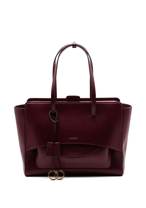 HIDESINS leather tote bag - Red