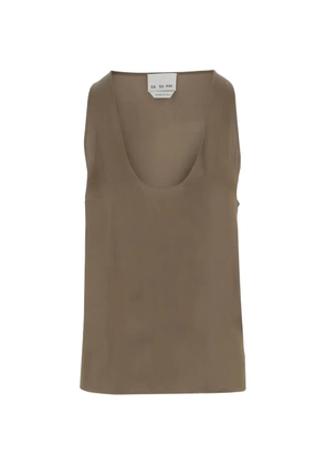 SA SU PHI sleeveless top - Green