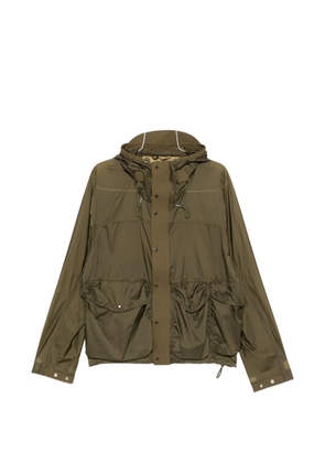 Ten C Skye Ten hooded flap-pocket jacket - Green