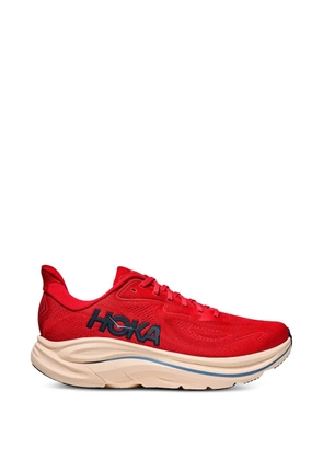 HOKA Clifton 10 'Vermillion/Varsity Navy' sneakers - Red