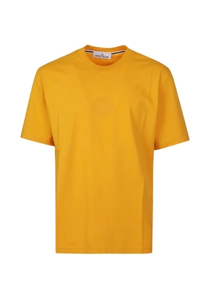 Stone Island round-neck t-shirt - Yellow