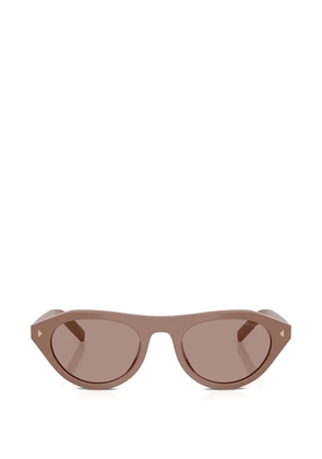 Prada Eyewear round-frame sunglasses - Neutrals