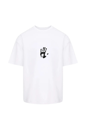 HAMZA Hands cotton T-shirt - White