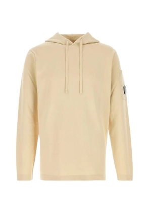 C.P. Company hooded knit sweatshirt - Neutrals