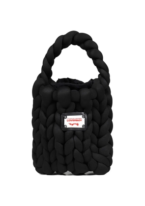 Charles Jeffrey Loverboy mini Marshmallow tote bag - Black