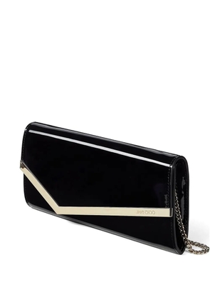 Jimmy Choo Emmie chain-strap clutch bag - Black