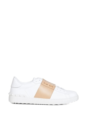 Valentino Garavani Open leather sneakers - White