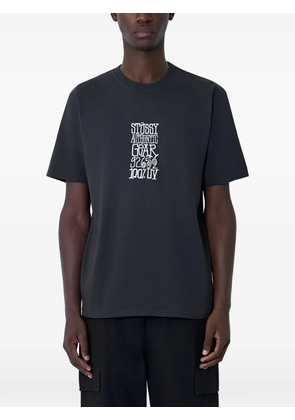 Stüssy logo-detail T-shirt - Grey