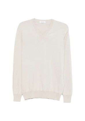 Kangra V-neck sweater - Neutrals