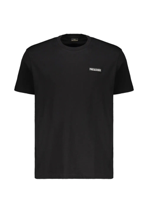Paul & Shark crew-neck print T-shirt - Black